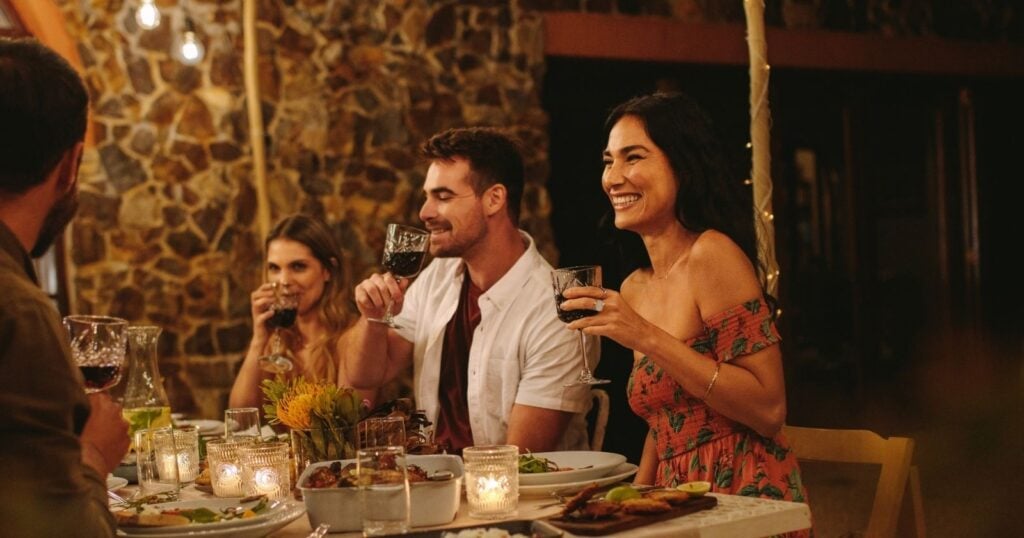 People who are genuinely content tend to do a version of these 7 things after dinner